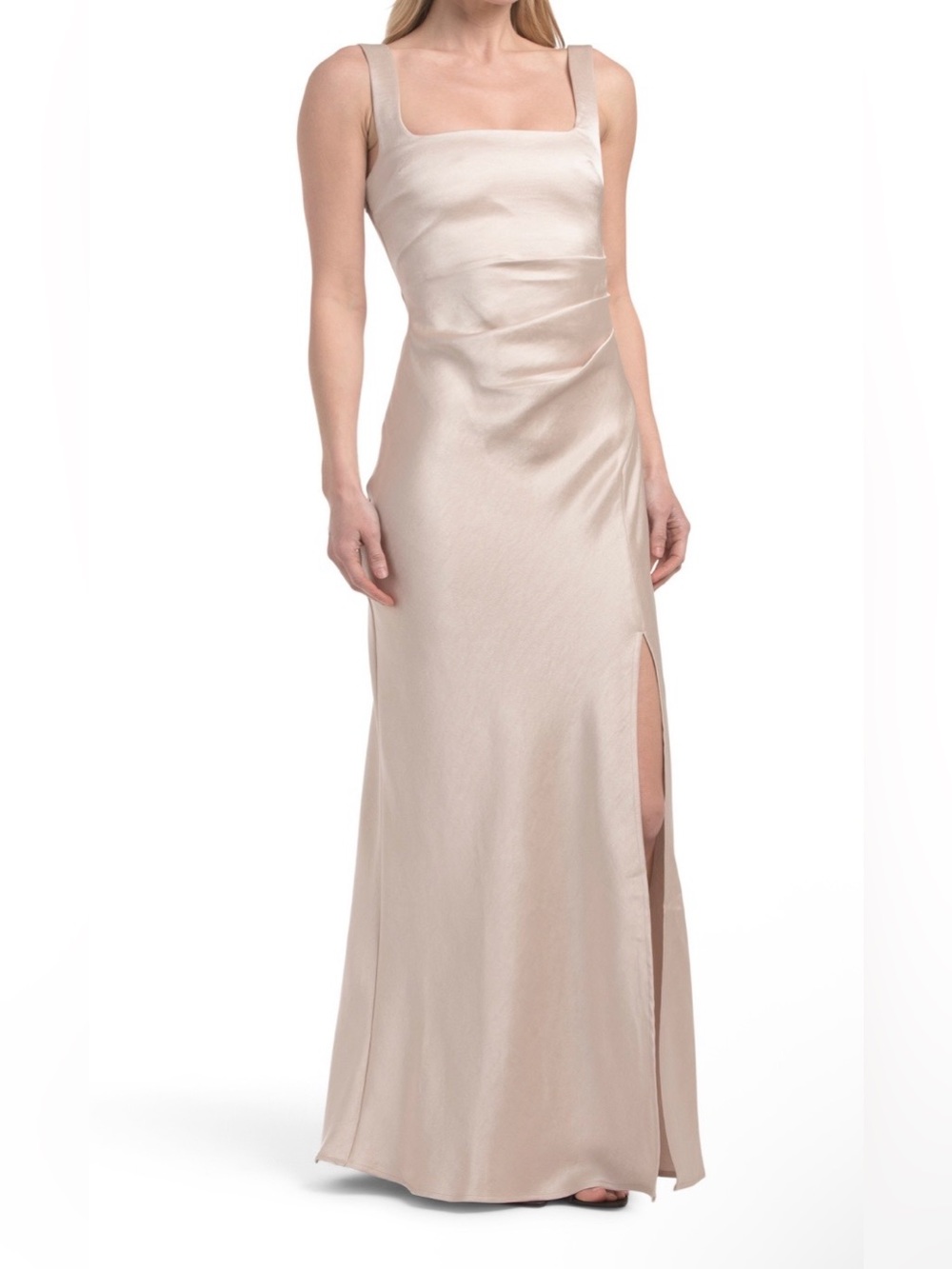 BEC AND BRIDGE the Dreamer square neck Dress Color Sand size AU 6/US 2 MSRP $380
